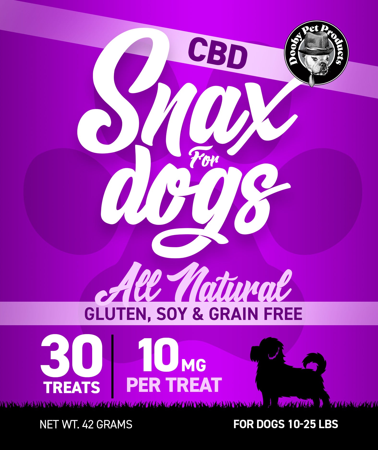 Dooby Snax CBD Treats for Dogs D.P.P